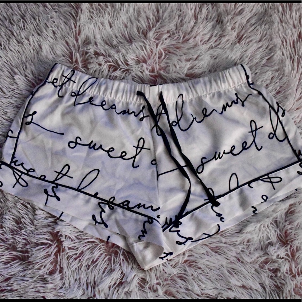 Victoria’s Secret silk pajama shorts
